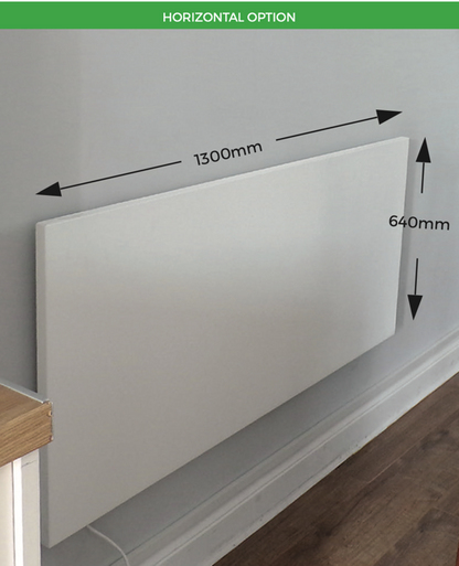 Electra-Low 780/820w Electric Panel Radiator - Heat Output Approx 2kW