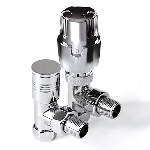 Zehnder Valve Set 30 (Angled Thermostatic)